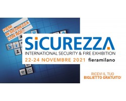 FIERA SICUREZZA 2021: richiedi il tuo biglietto gratuito! 