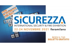 FIERA SICUREZZA 2021: richiedi il tuo biglietto gratuito! 