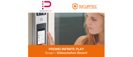 Videocitofoni smart InfinitePlay: scopri i modelli in offerta! 