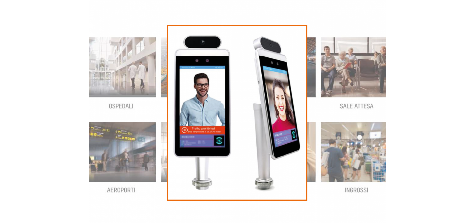 TERMOSCANNER PER CONTROLLO ACCESSI: scopri il nuovo prodotto! 